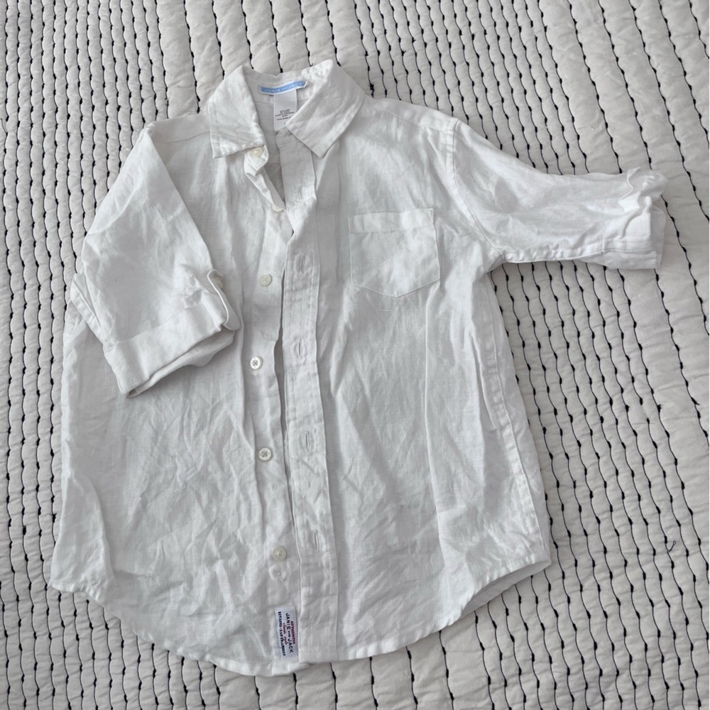 Classic White Kids Shirt